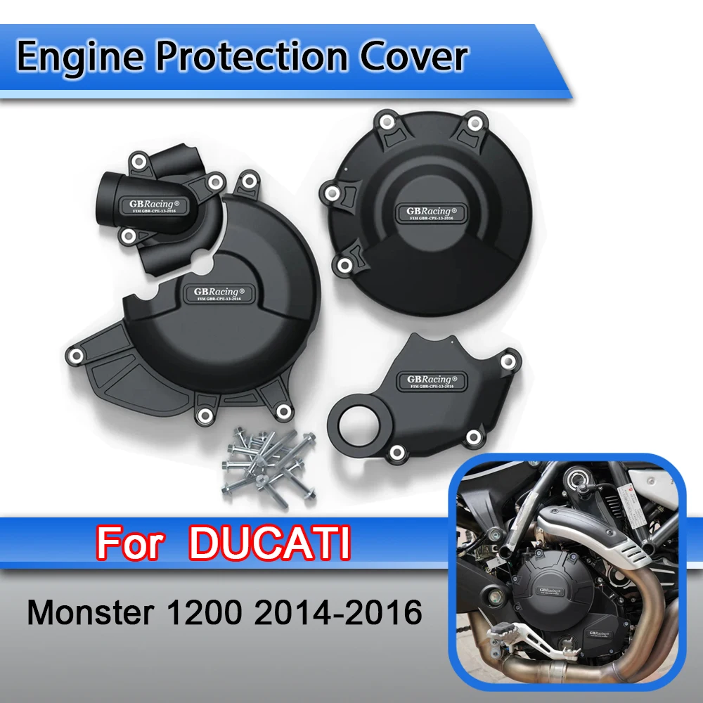 

For Ducati Monster 1200 2014-2016 Motorcycles Engine cover Protection case For GB Racing