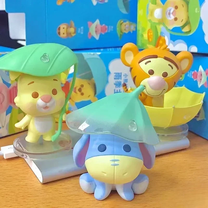 

Новый Миносо Медведь Пух Дождливый Сезон Тематическая Серия Модные Коллекционные Фигурки Тигр Орнамент Kawaii Мультяшная Модель Игрушка Подарок На День Рождения