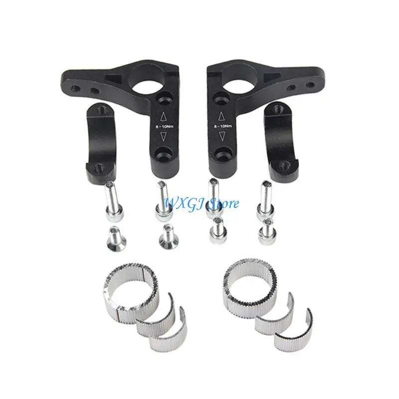 37JE Aluminum Alloy Rest Handlebar Relax Handle Bar Extension for MTB Mountain Road Bike Long Distance Riding Cycling