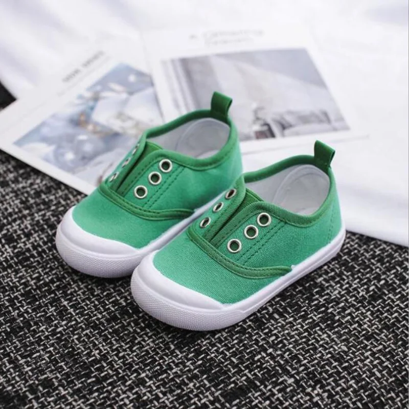 Kids Shoes 2022 Spring Autumn Children Casual Shoes Boys Girls Canvas Shoes Soft Comfortable Slip-on Sneakers