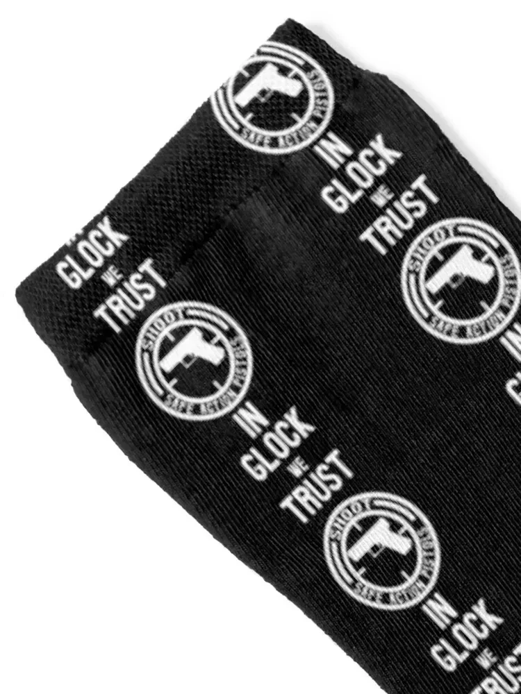 Funny Love Glock Target In Glock We Trust Happy Holiday Pumpkin halloween Gift Premium Apparel Funny Holiday Xmas Socks