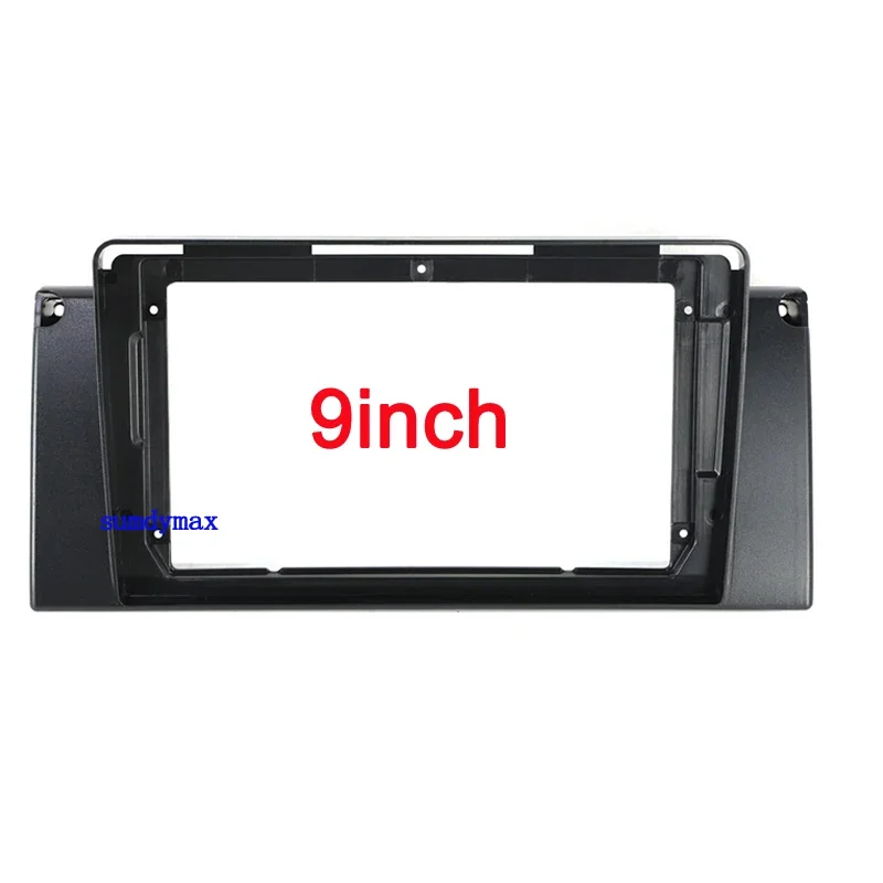 Car Radio Frame Fascia 9 inch Adapter For BMW M5 E39 E53 X5 1999-2001 2002 2003 2004 2005 2006 Android Dashboard Panel Trim Kit