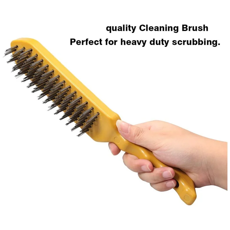 AAAC-6PCS MIG Welding Pliers Welding Hammer 2 Thickness Gauges 6 Row Wire Scraper Brush Storage Bag Welding Tool Set
