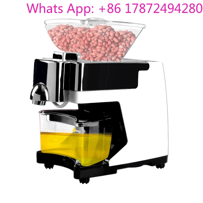 Smart Automatic Oil Presser for Cold & Hot Pressing - Commercial Peanut Walnut Fryer Machine