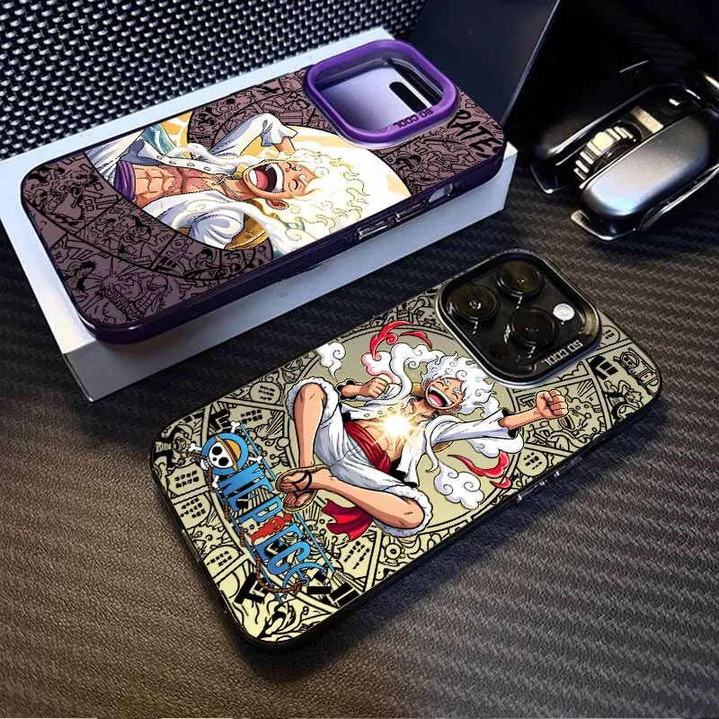Anime Luffys Gear Phone Case for Xiaomi Redmi Note 7 8 9 9S 10 11 12 13 14 15 Pro Plus 4G 5G Anti Fall Matte Back Cover
