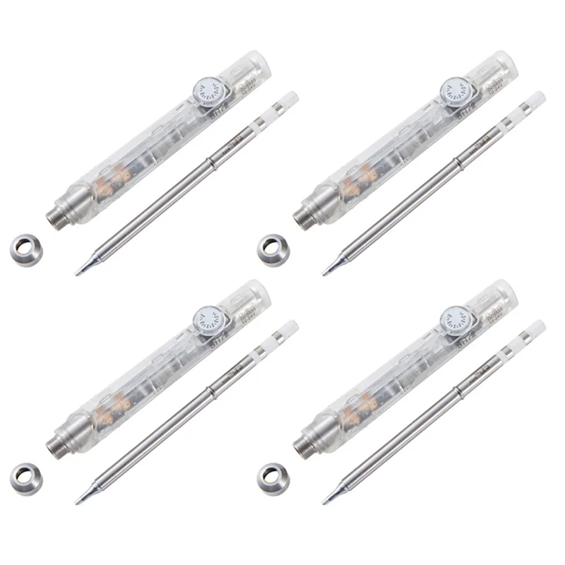 

Паяльник LICE-4X SH72 65Вт 12-24В 220-400 ℃ Сварочный инструмент SH72-BC2 с регулируемой температурой, не T12, прозрачный белый цвет