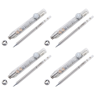 LICE-4X SH72 Soldering Iron 65W 12-24V 220-400℃ Adjustable Temperature SH72-BC2 Welding Tool Not T12 Transparent White