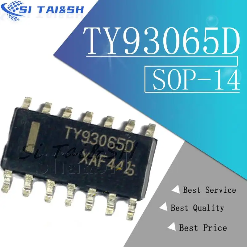 

1pcs TY93065D Black plastic protective case For SOP-14