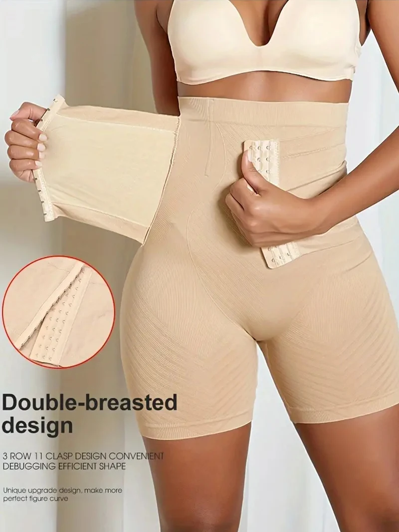 Nowe damskie mocne kontrola brzucha z haczykiem Butt Lifter bielizna modelująca majtki wysokiej talii trener urządzenie do modelowania sylwetki kobiece wyszczuplające spodenki Fajas