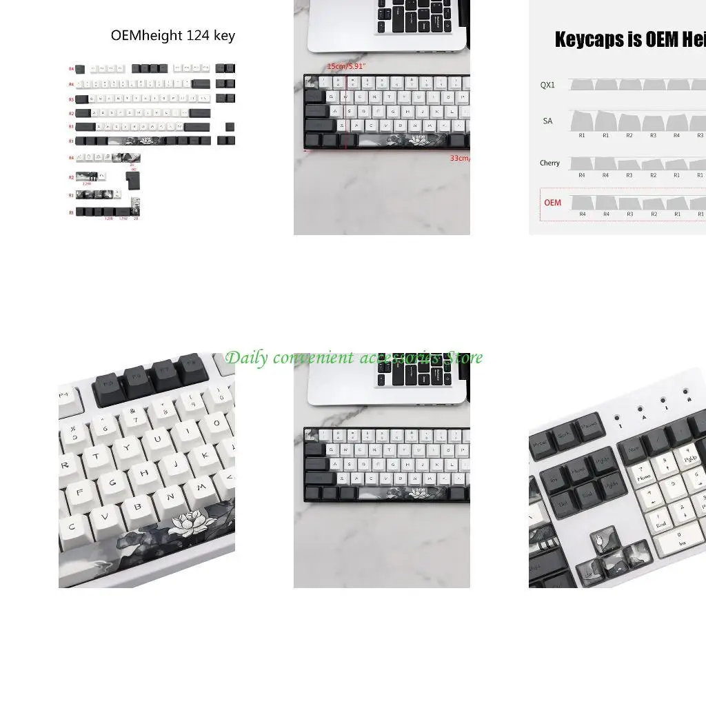 

97QB PBT OEM Mechanical Keyboard Keycaps