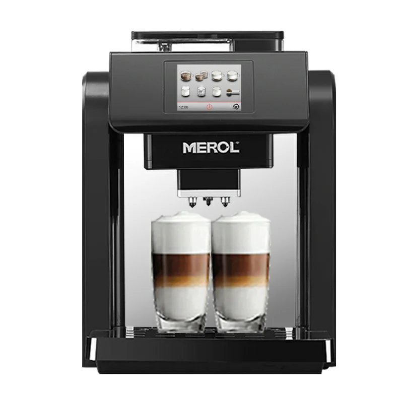 

Commercial Fully Automatic Portable Cappuccino Latte Coffee Maker Electric Espresso Machines