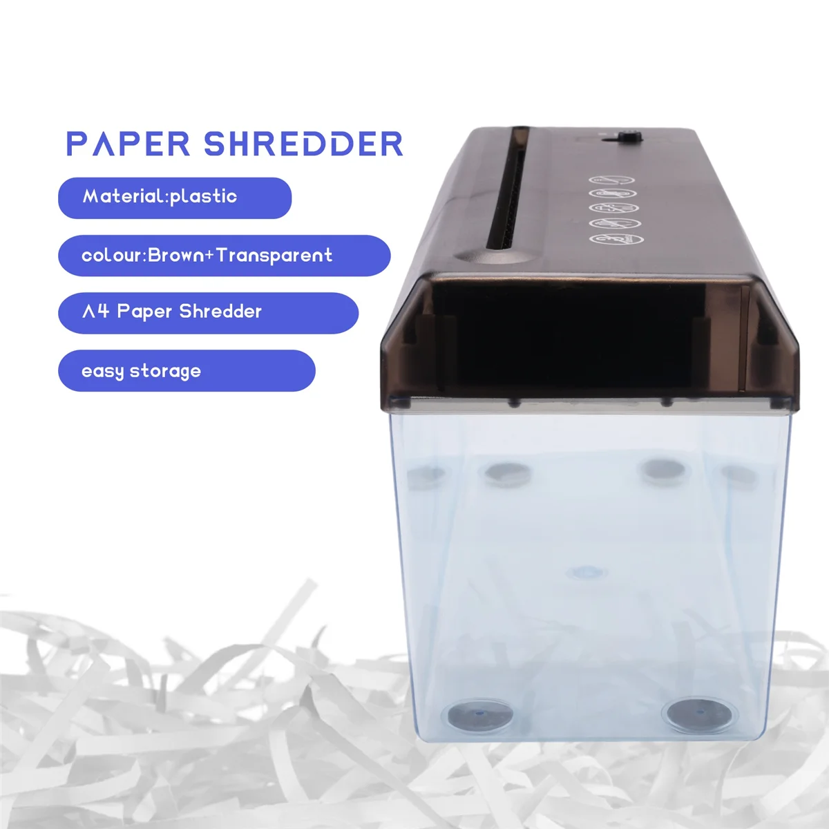 Imagem -05 - Usb Electric Dual Purpose Paper Shredder Desktop Mini Conta Financeira Papel a4 Cortador de Casa Escritório