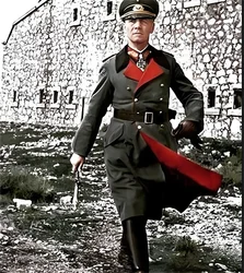 COS German Marshal Coat/Film Works Reprodukcja niemieckiego mundurów wojskowych