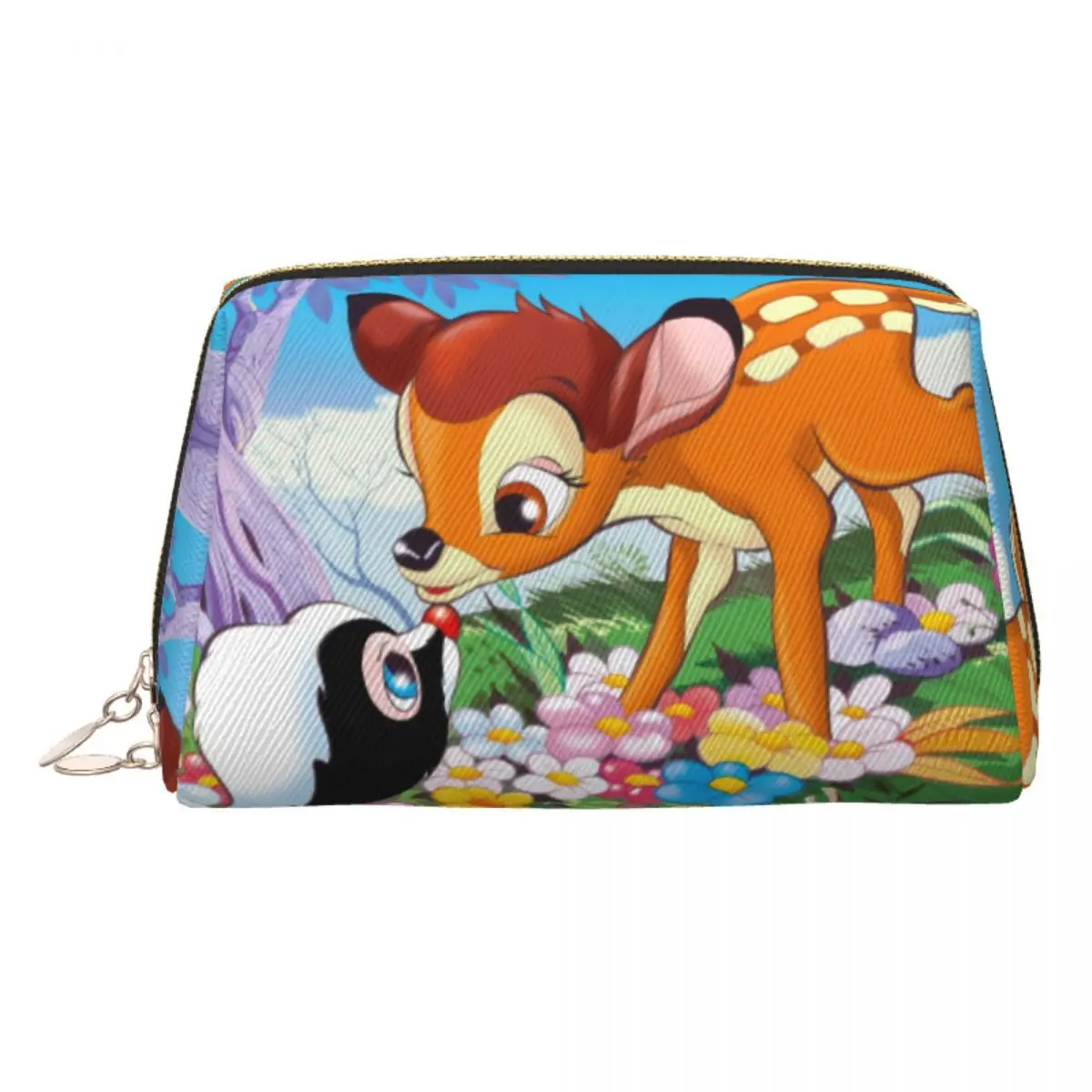 

Custom Bambi Rabbit Cartoons Mangas Cosmetic Bag Women Fashion Big Capacity Hot Makeup Case Beauty Storage Toiletry Bags