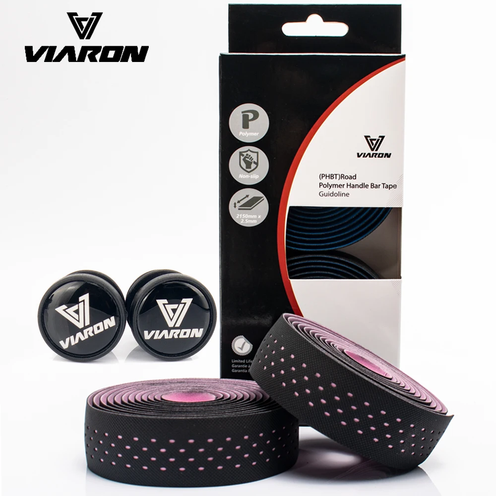 VIARON Road Bike Handlebar Tape Bike Accessories 1 Pair Cycling Soft PU EVA Anti-Slip Bicycle Bar Tape Bycicle Accessories