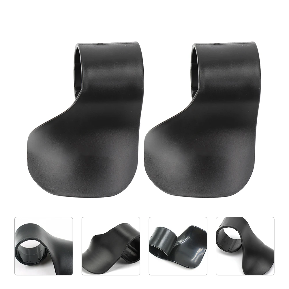 

2pcs Universal Motorcycle Throttle Assist Grip Black Durable Cruise Control For Long Distance Riding Wrist Rest Grip Accessories