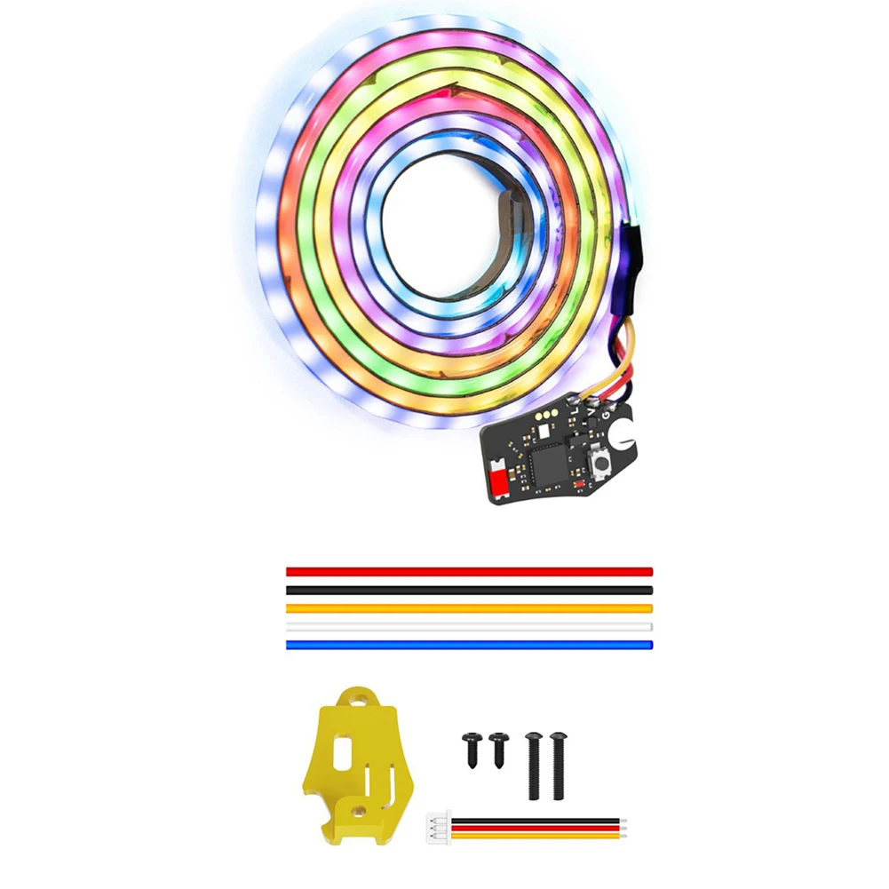 Light Wireless Led Strip Module BEC Module 23 X 15 X 6.3 Mm Wireless LED Strip BOOT Solder Point Support UART 115200