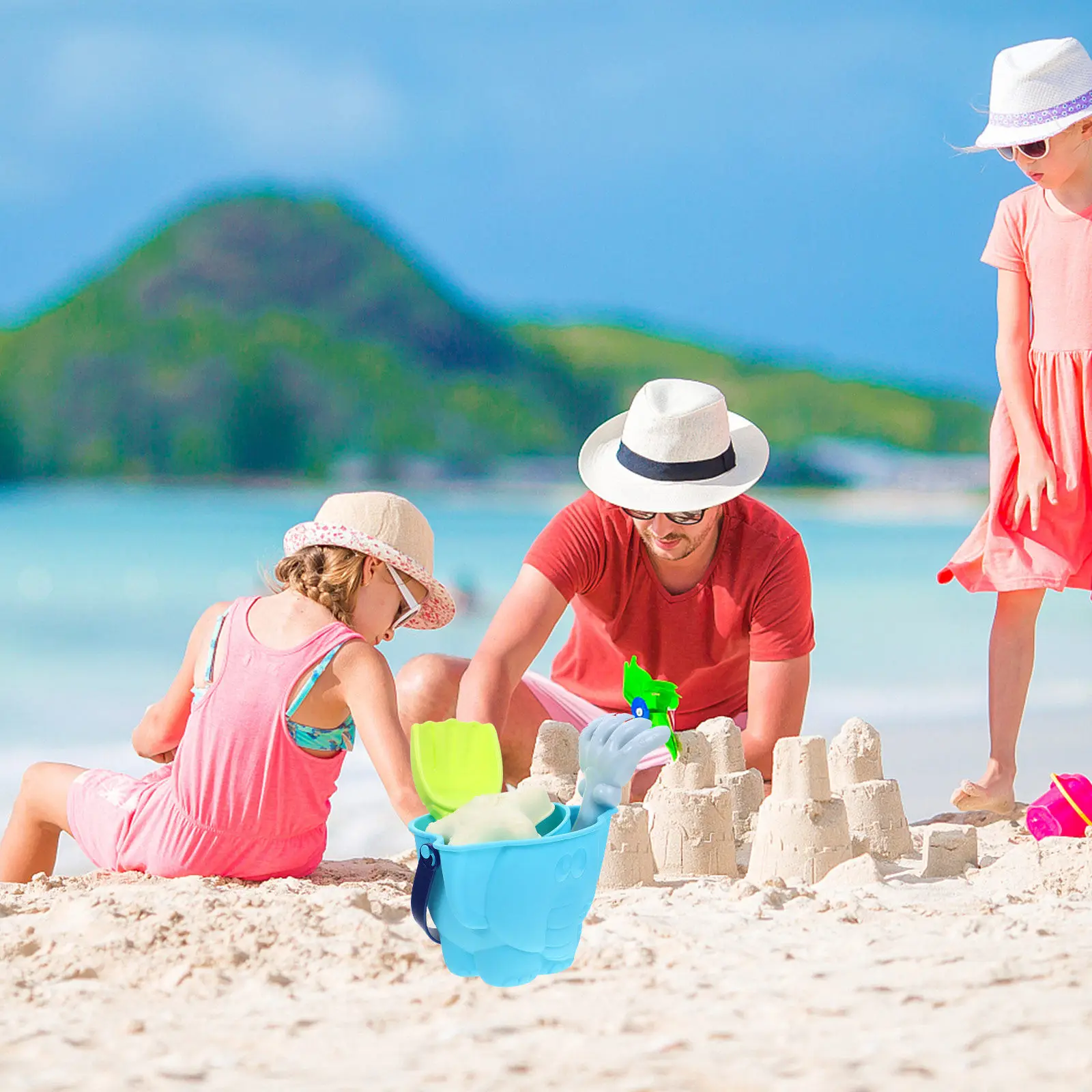 1Set Beach Sand Dredging Kit Child Outdoor Sand Digging Set for Kids Summer Activities and Hands on Coordination