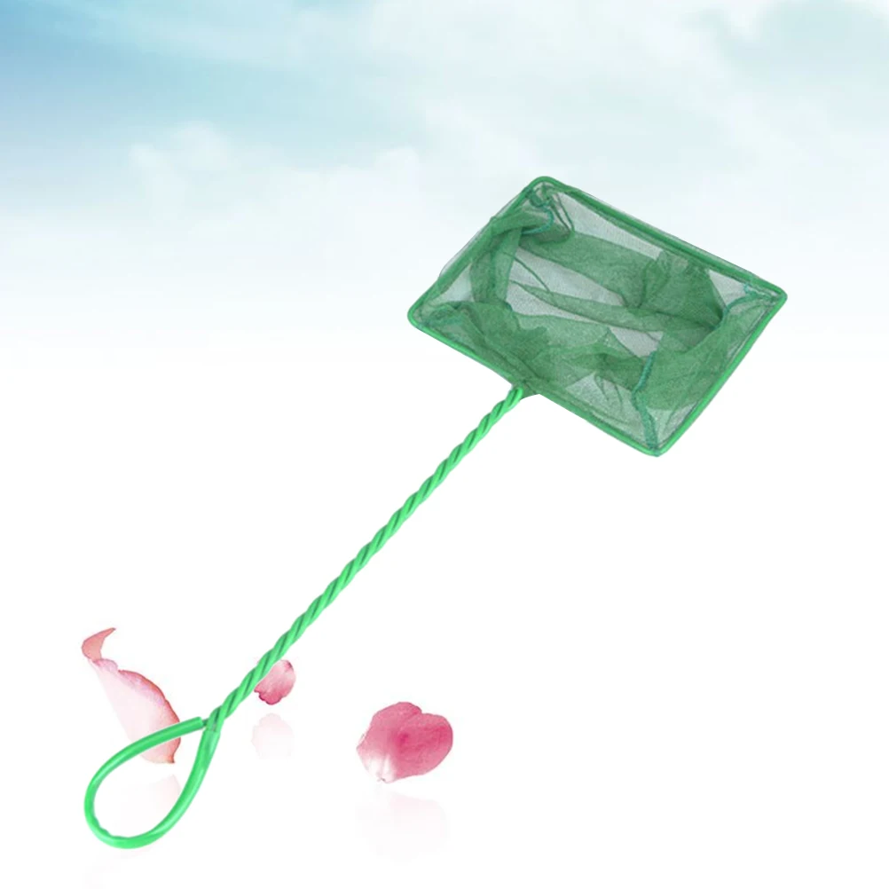 

3 PCS Fish Tank Accessories Fishing Net Shrimp Portable Aquarium Mini Green