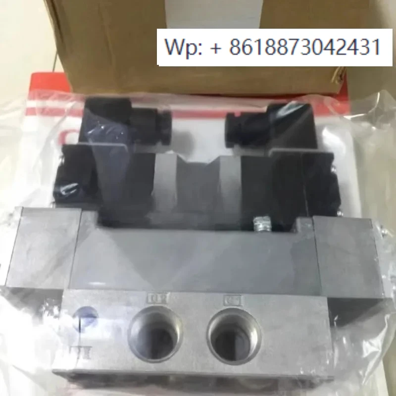 Pilot Operated 5-way Solenoid Valve 4F530-15-AC220V DC24V