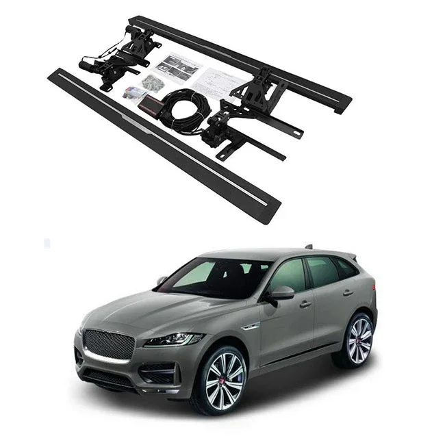 Automatic retractable pedals Electric running board step power running boards electric truck steps for 16-20 Jaguar F-PACE