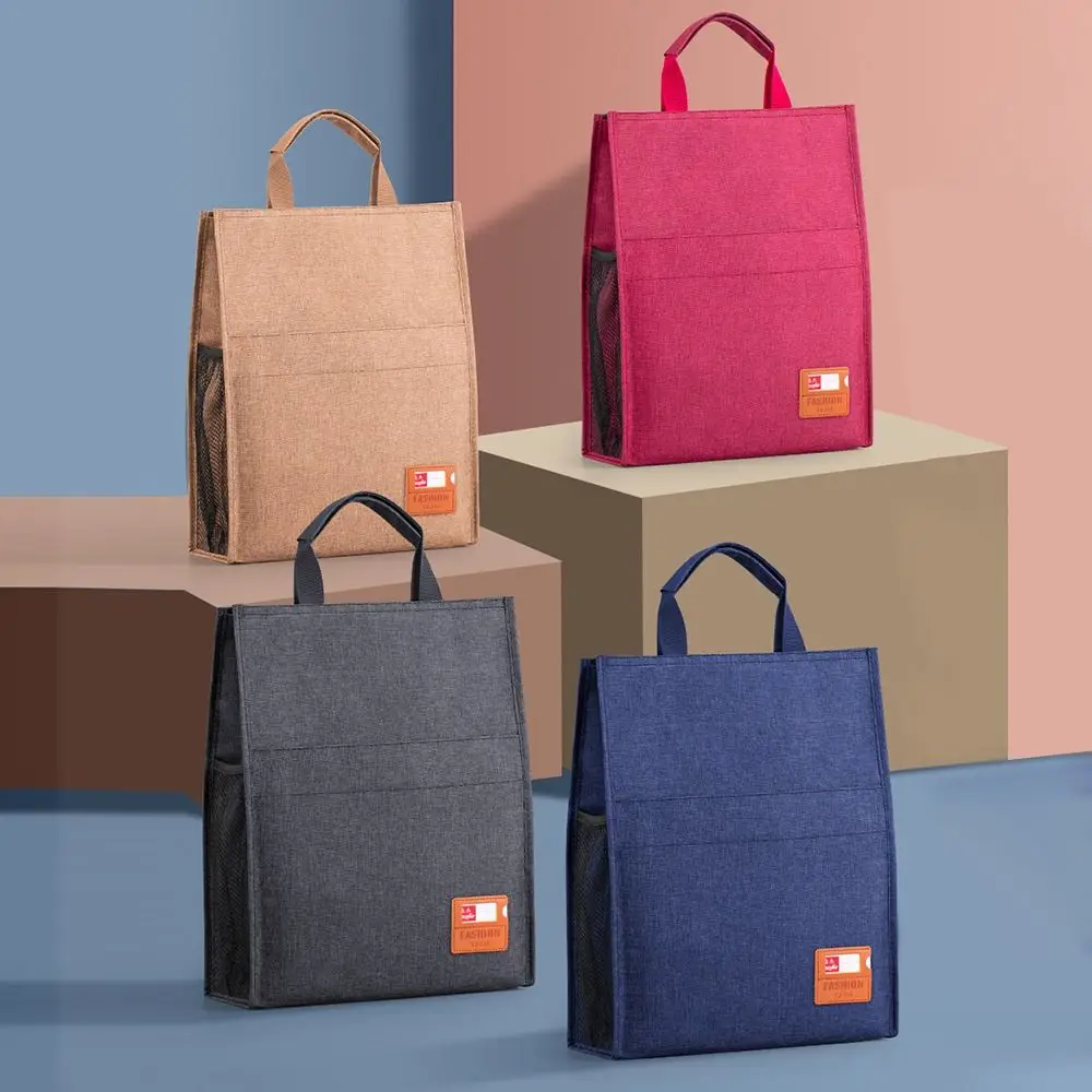 

Portable 5 Layer Tote School Bag Large capacity Handheld Tutorial Bag Multifunctional Zipper Bag