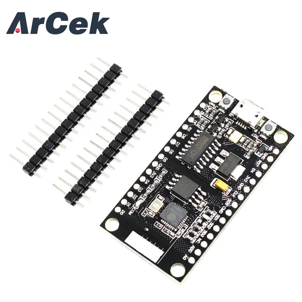 NodeMCU V3 Lua WIFI Module Integration of ESP8266 + Extra Memory 32M Flash, USB-serial CH340G