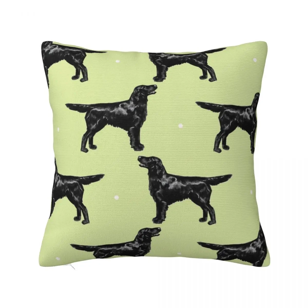 Flat Coated Retriever Throw Pillow anime girl christmas decorations for home 2023