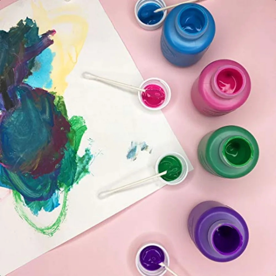 스위스퍼스 면봉 100% 면 이중팁 흰색 플라스틱 스틱 300개입