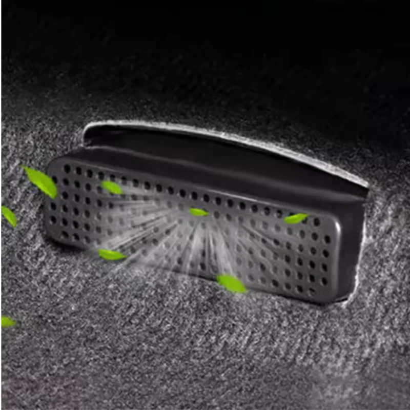 Car Seat Air Conditioner Duct Vent Outlet Grille Cover trim fit For Toyota C-HR CHR 2017-2020 car Accessories 3