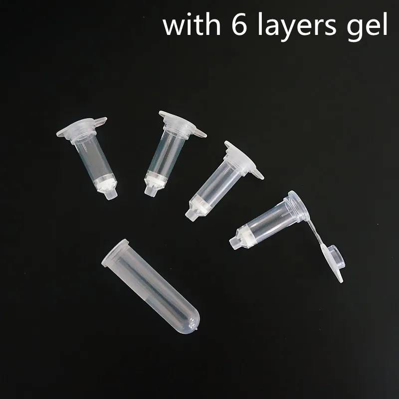 100pcs/lot 2ml separation column Plasmid extraction kit Chromatography DNA RAN Extraction nucleic acid purification column