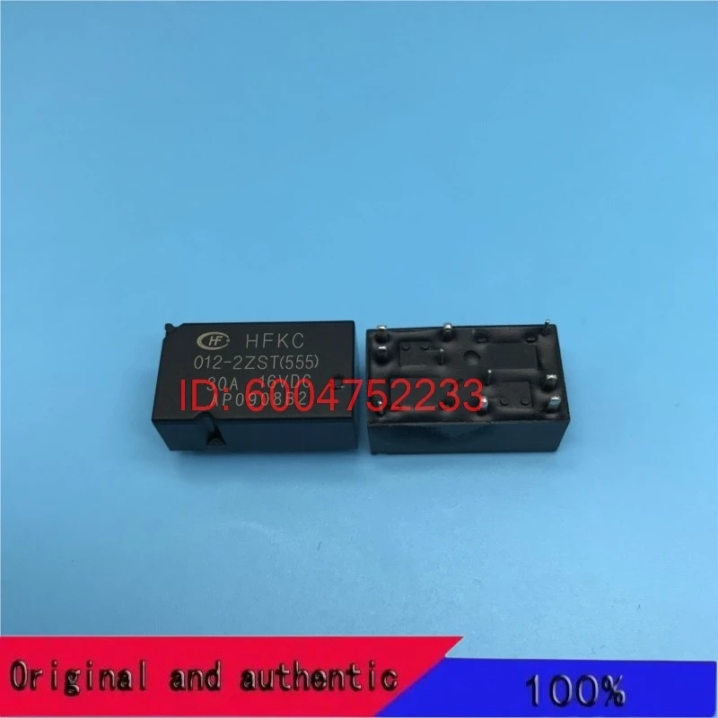 5PCS HFKC-012-2ZST Two group conversion 10 pin dual relay 30A16VDC Hongfa automotive relay
