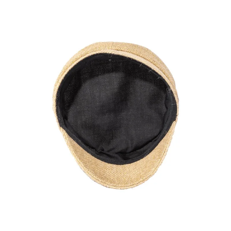 Neue Sommer Hüte Frauen Mode Baskenmütze RB Brief Militär Hut Lässig Reise Stroh Flache Top Hut Designer Große Größe Baseball Kappe – Detail 6