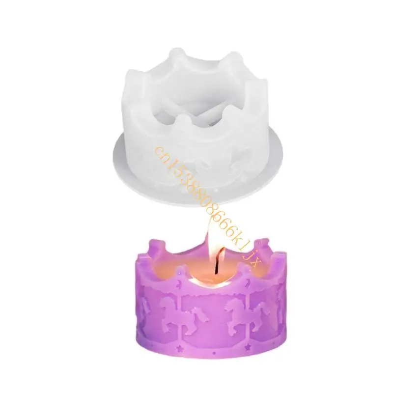 

Sturdy Silicone Scented Mold for Crafting Unique Holders and Jars 066C