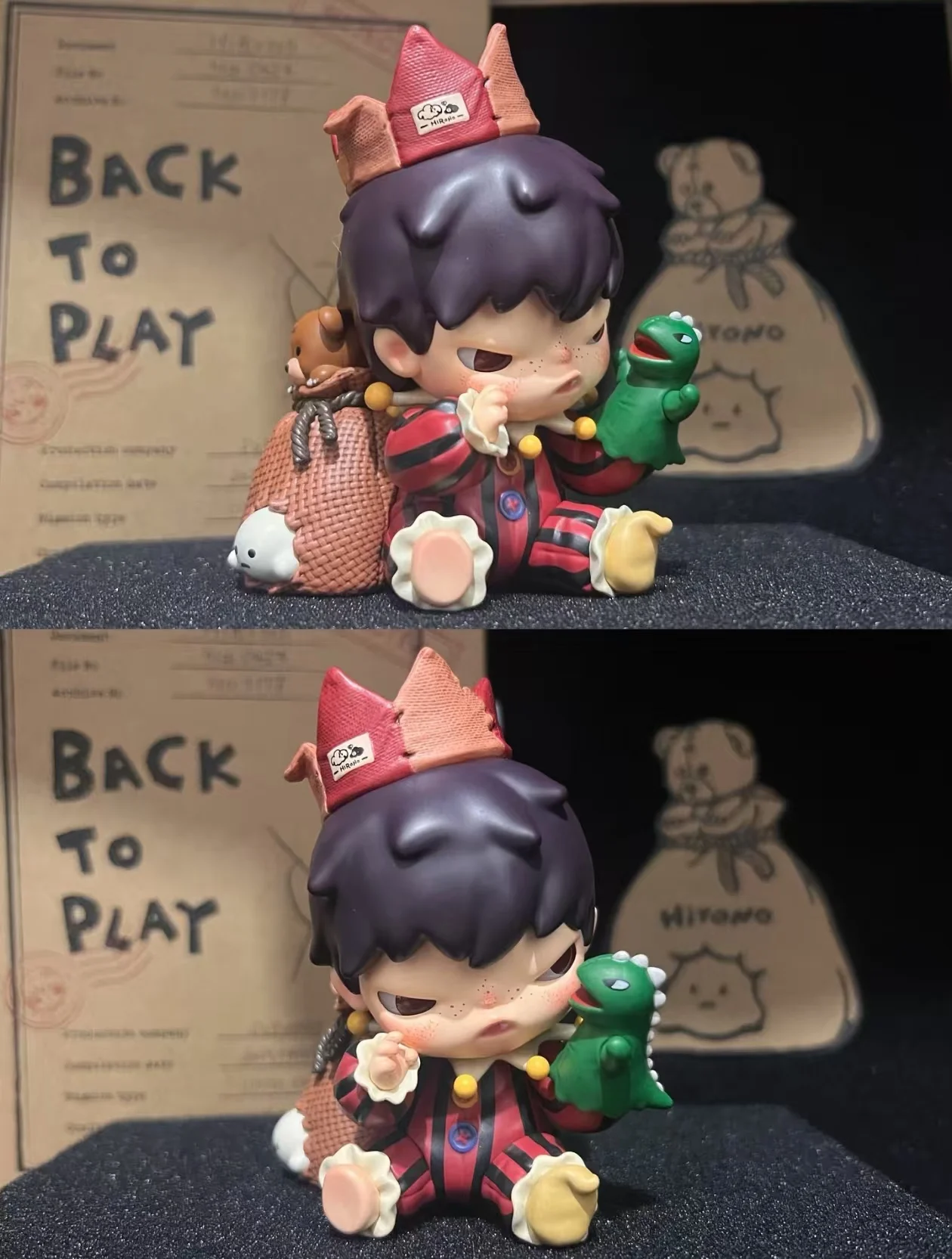 POP MART Hirono PTS Series Kawaii Mystery Figure Blind Box - Surprise Toy Caja Misteriosa for Birthday Gifts