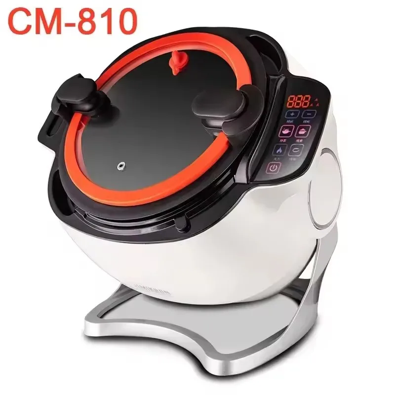 2026 2000W Intelligent Automatic Stir Frying Machine Household Electric Cooking Wok Pot Non-stick Multifunctional Cooker Pot 220