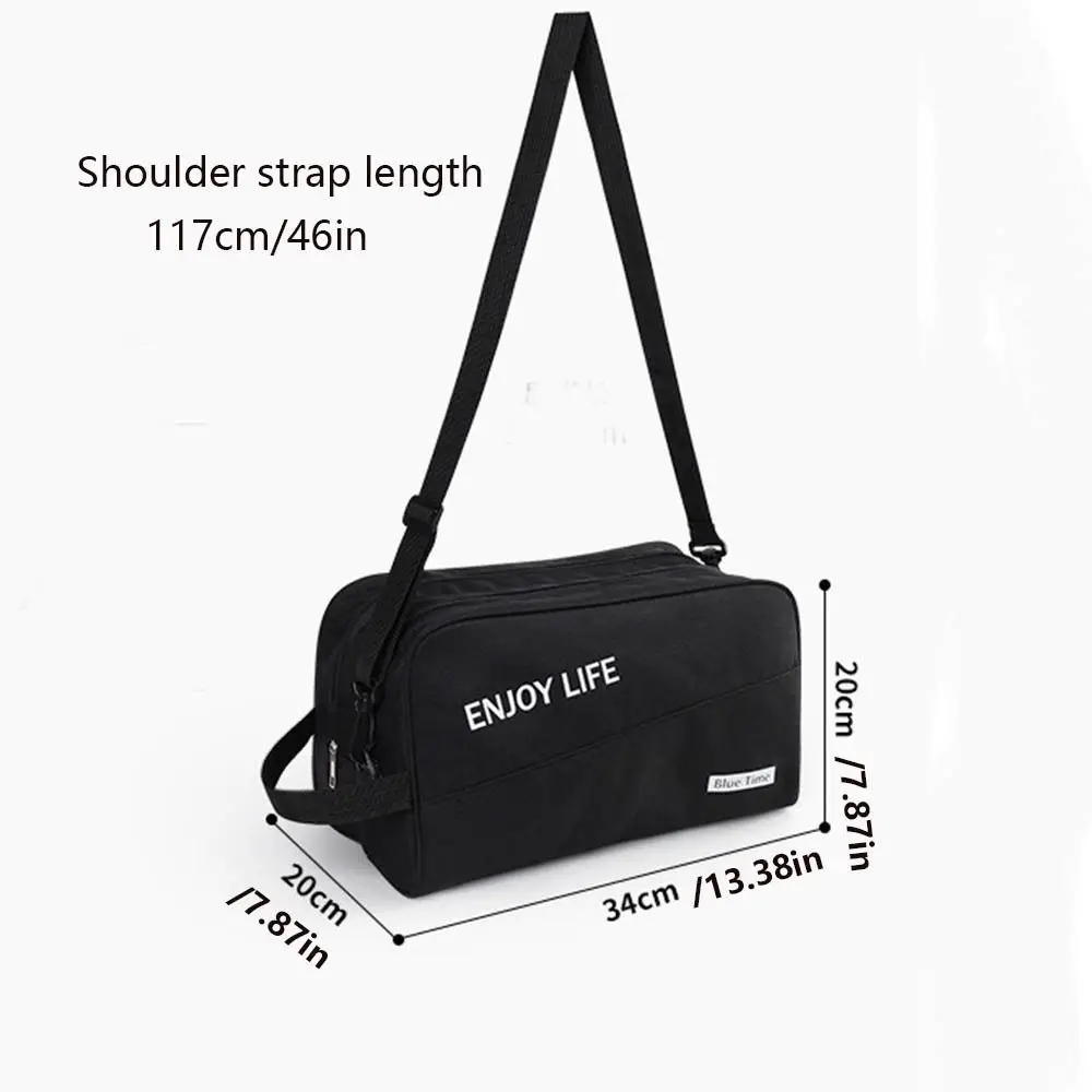 Lightweight Women Gym Bag Large Capacity Dry Wet Separated Sports Crossbody Bag Easy To Carry Waterproof Swimming Bag Outdoor