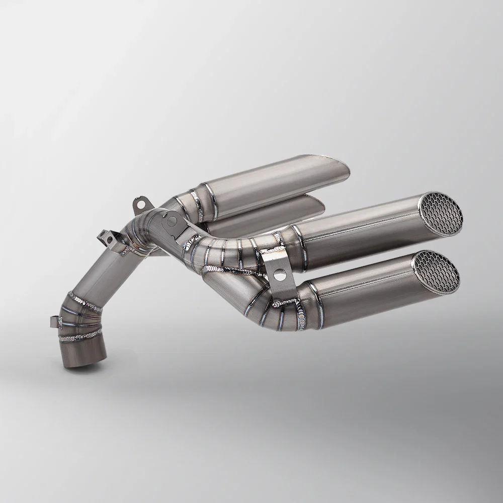 BRUTALE 1000 Titanium Alloy Exhaust System SBRUTALE1000ER RUSH1000 Four-Outlet Exhaust System for 2019-2025 Brutes New Condition