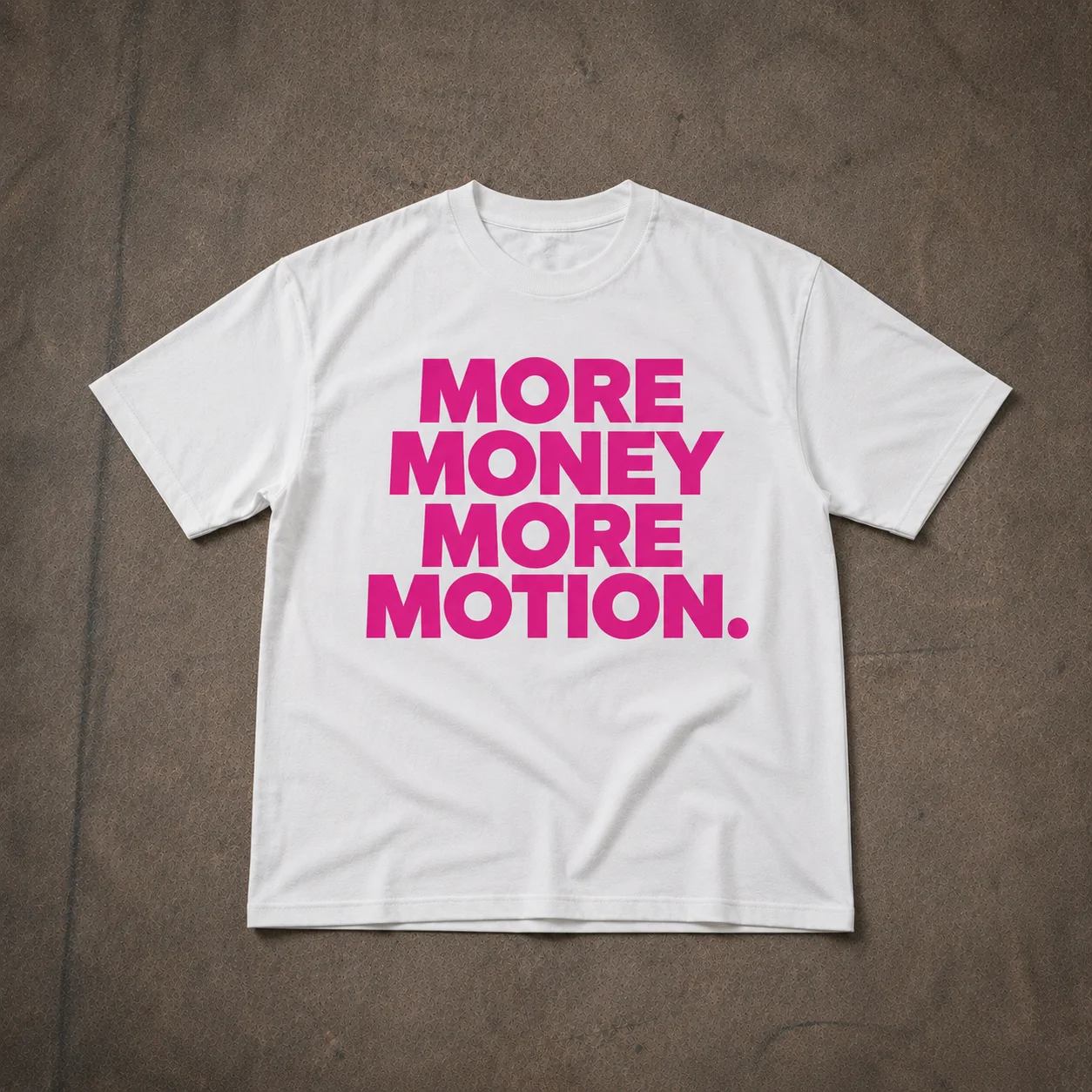 More Money More Motion Tee Y2K T-shirt Hiphop Harajuku Letter Print Vintage Top Punk Oversized Casual Loose Short Sleeve Unisext