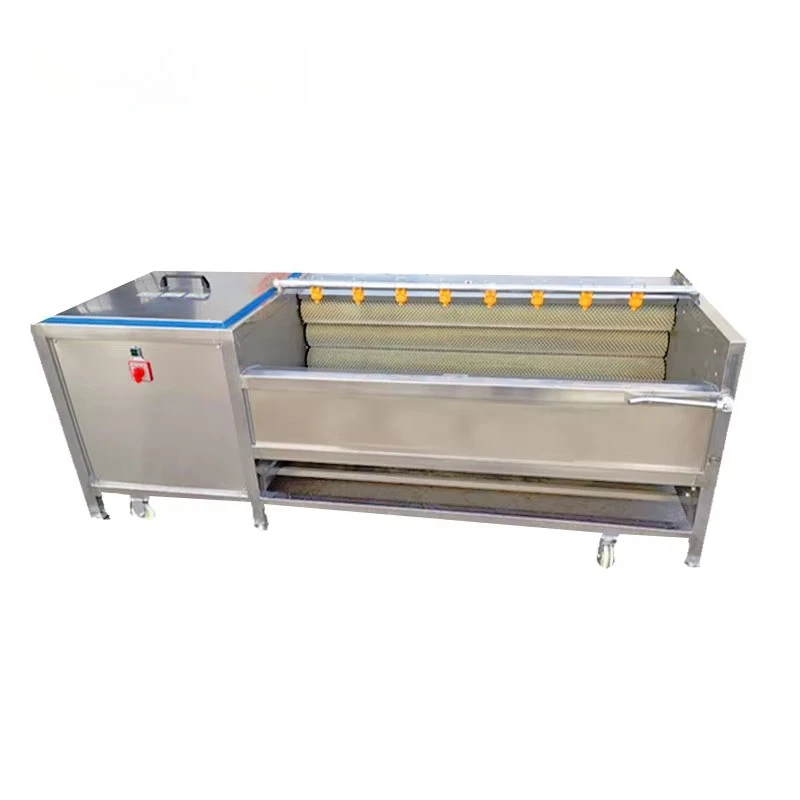 Popular Machine for the Dates Cleaning Washing Carrots Peel Onion Cassava Industry Washing Machine for Vegetables and Fruits