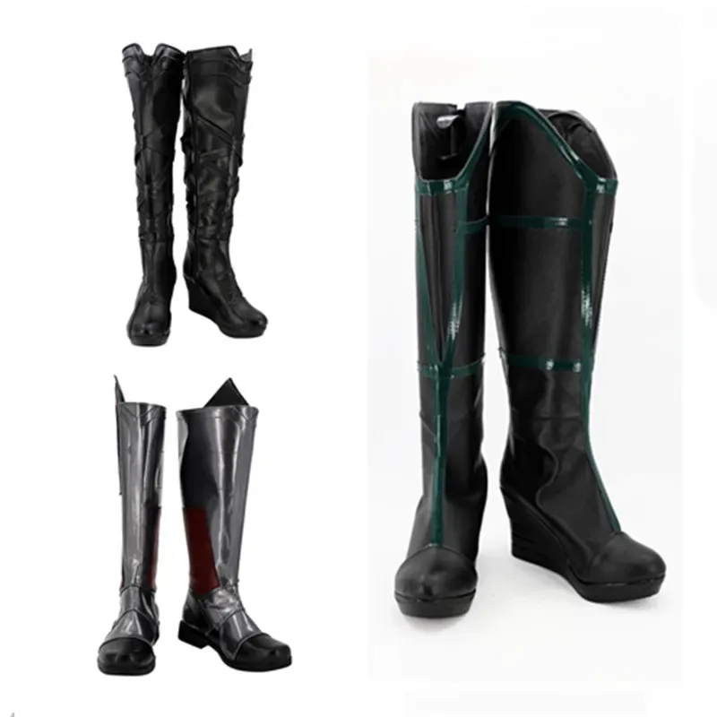 

Обувь для косплея Jane-Valkyrie, ботинки, костюмы на Хэллоуин, индивидуальный заказ