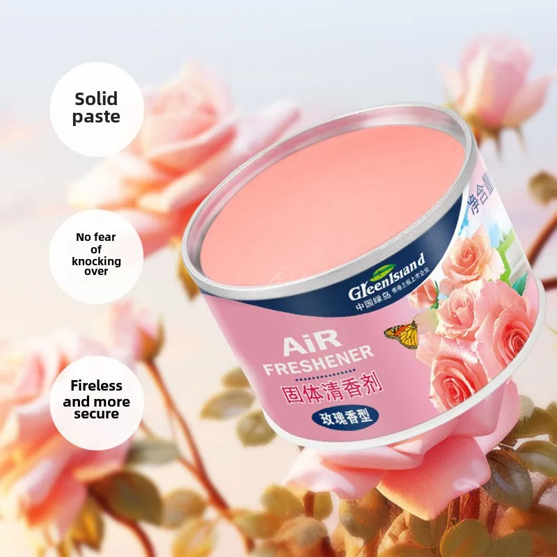 Désodorisant solide, parfum d'intérieur, désodorisation des toilettes et élimination des odeurs, boîte de parfum de voiture, aromathérapie, 70g