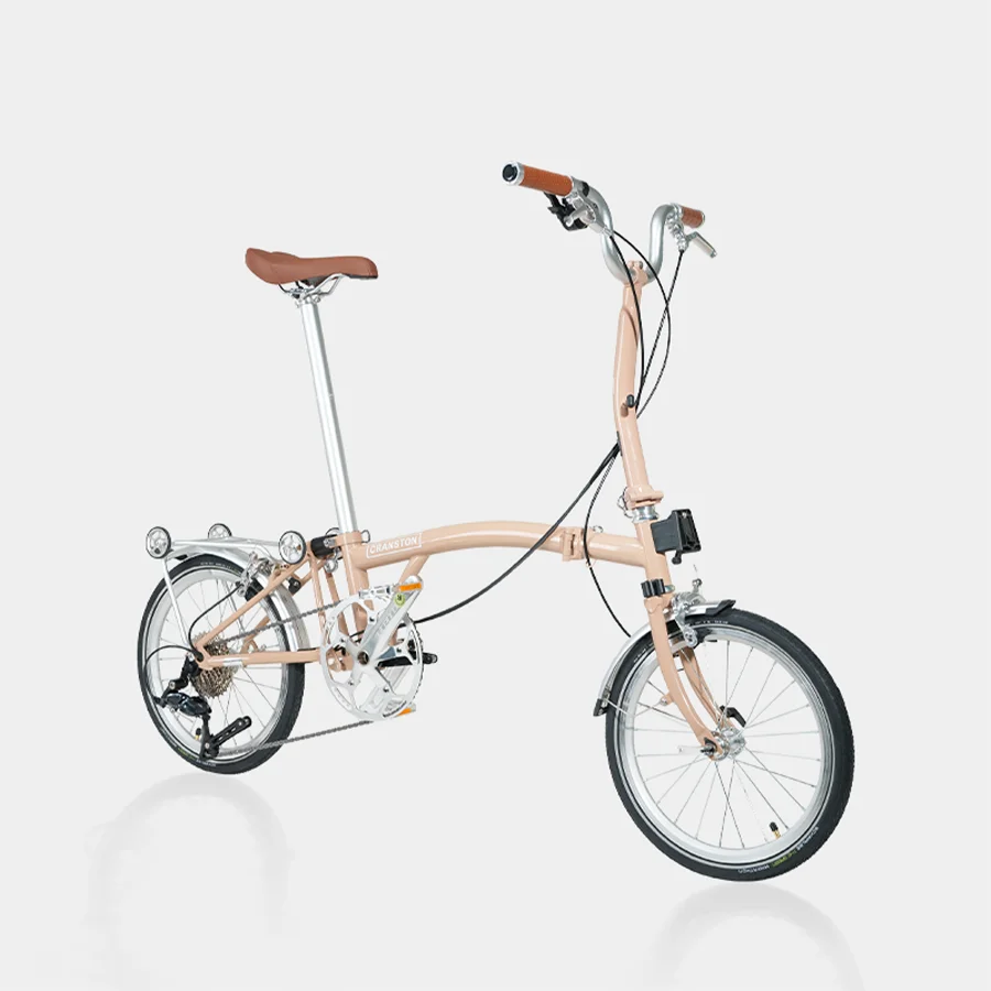 كرانستون R9 ماكس الثلاثي أضعاف مزدوجة C الفرامل 53T كرانسيت 16 بوصة عجلة 9 سرعات دراجة قابلة للطي Cr-Mo الإطار دراجة صغيرة قابلة للطي