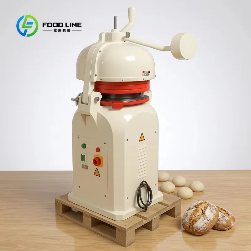 Automatic Bakery Dough Rounder Equipment Custom Commercial Dough Ball Rounding Machine for Food Processing