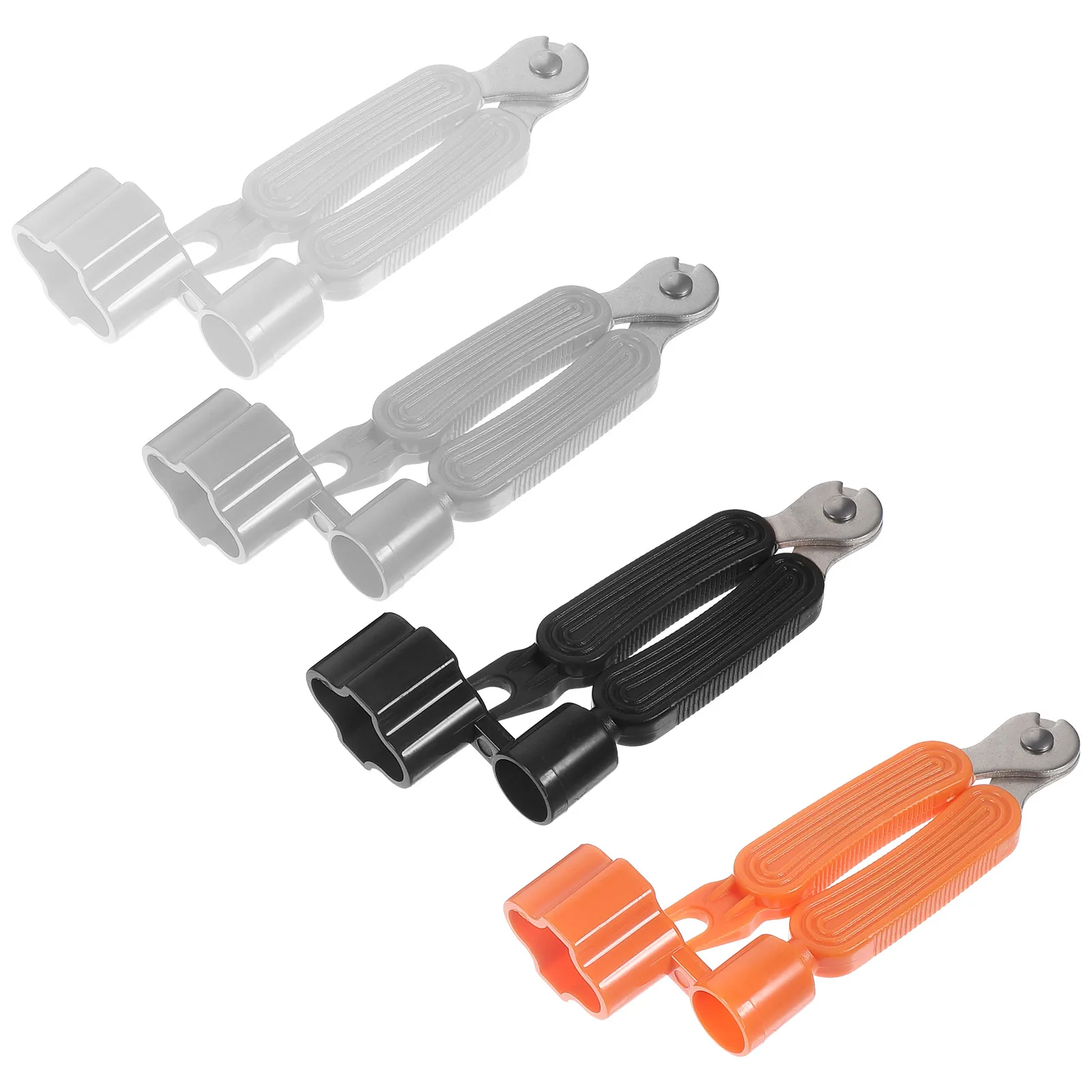 

4 Pcs String Puller Cone Cutter Guitar Peg Winder Bridge Pin Accessories Replacement Tool Stainless Steel