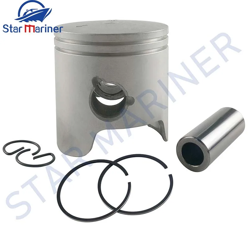 

6H3-11631 6K5-11631 Boat Motor Piston Assy Ring Set Fit For Yamaha Outboards 2 Stroke 60HP-70HP