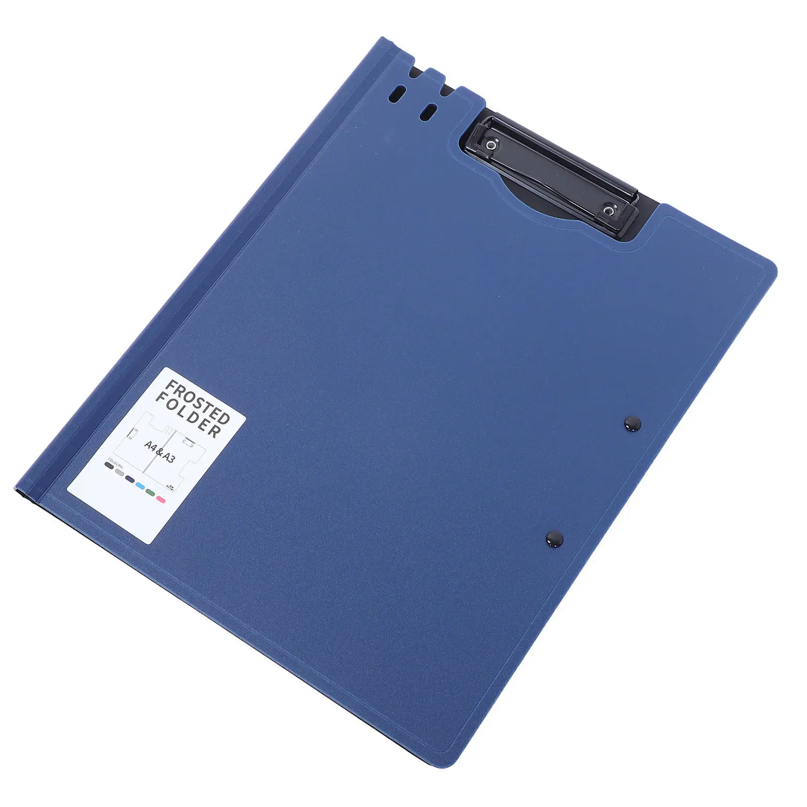 Business Portfolio Folder A4 Foldable Clipboards Sturdy Plastic Clipboard File Organizer Clipboard Waterproof Lightweight