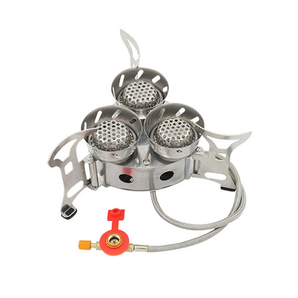 

11000W High Power Windproof Outdoor Cooking Gear With Storage Bag Portable Camping Split Stove Gas Burner