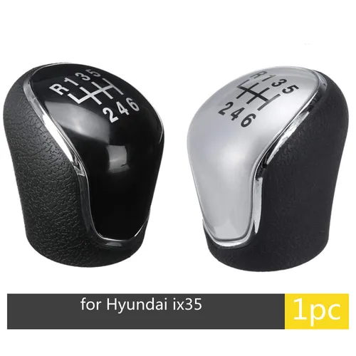 Perilla de palanca de cambios de 6 velocidades para coche, palanca de cambios Manual, cabezal de palo, balonmano para Hyundai IX35 Kia Ssangyong Actyon Korando