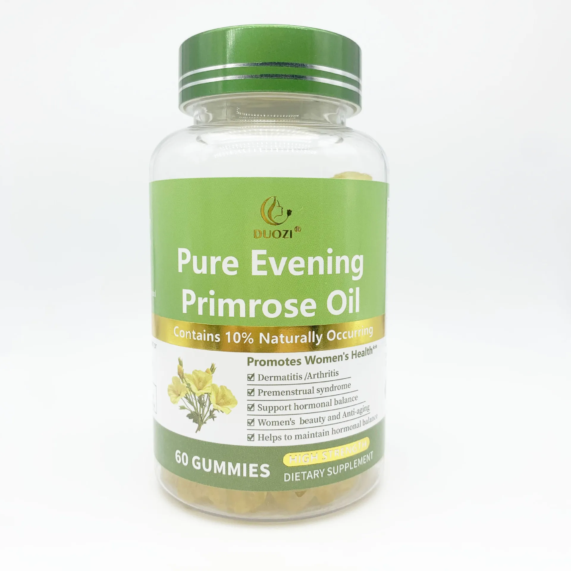 

1 bottle evening primrose oil gummies regulate endocrine function and alleviate menstrual discomfort to improve skin health